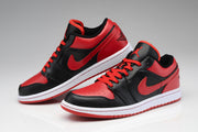Jordan Air Jordan 1 Low Black Red Sneakers