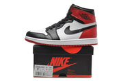 Jordan 1 High Sneakers in Black, White and Red