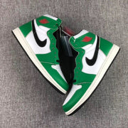 Jordan Air Jordan 1 Lucky Green High-Top Sneakers