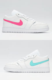 Nike Air Force 1 Low Candy Swoosh White Sneakers CW7035-100