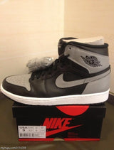 Jordan 1 High Grey Black Sneakers