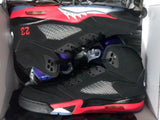 Jordan Air Jordan 5 Retro Sneakers Black Red Purple
