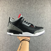 Air Jordan 3 Retro Black Cement Sneakers
