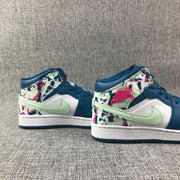Air Jordan 1 Mid Hawaii Multicolor High-Top Sneakers