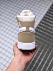 Jordan 1 Zoom CMFT Olive Aura Sneakers CT0979-102