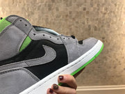 Jordan 1 Retro High OG Grey Green High-Top Sneakers