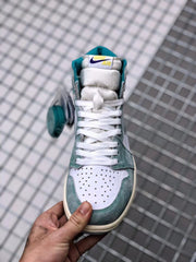 Jordan Air Jordan 1 High OG Teal and White Sneakers