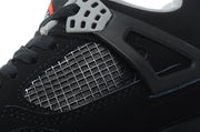 Jordan 4 Retro Black/Red Basketball Shoes