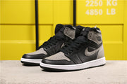 Air Jordan 1 High Shadow Black Grey White 555088-013