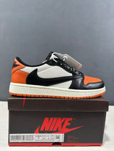 Jordan Air Jordan 1 Low Golf Shattered Backboard Black Orange
