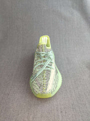 Yeezy 350 V2 Knit Sneakers in Lime Green and Mint