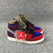 Jordan 1 High Christmas Red Multicolor Sneakers