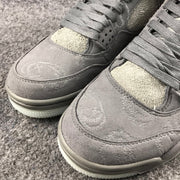 Jordan 4 KAWS Sample High-Top Sneakers in Grey