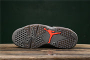 Air Jordan 6 Paris Sneakers in Black, Grey and Bright Red