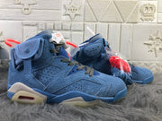 Jordan AJ6 Travis Sky Blue High-Top Sneakers