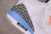 Jordan Air Jordan 3 True Blue Sneakers White Blue