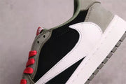 Jordan 1 Low Travis Scott Black Grey White Sneakers CQ4277-008