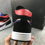 Air Jordan 1 Mid What The Multicolor Sneakers 852542-005