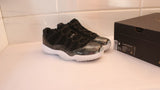 Jordan Air Jordan 11 Low Barons Black Sneakers
