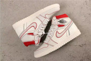 Air Jordan 1 Retro High OG White and Red Sneakers