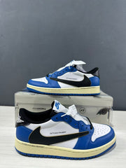 Jordan 1 Low Travis Scott Fragment Blue White DM7866-141