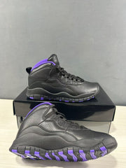 Jordan Air Jordan 10 High-Top Sneakers Black Purple 130209-051