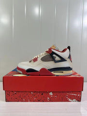 Jordan Air Jordan 4 Retro Off-White Red Black AQ9129-105