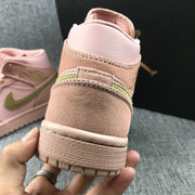 Jordan 1 Mid SE Pink Sneakers 852542-600