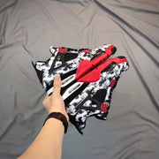 Jordan Air Jordan 4 Tattoo Black White Red Sneakers