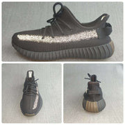 Yeezy Boost 350 V2 Reflective Black Sneakers