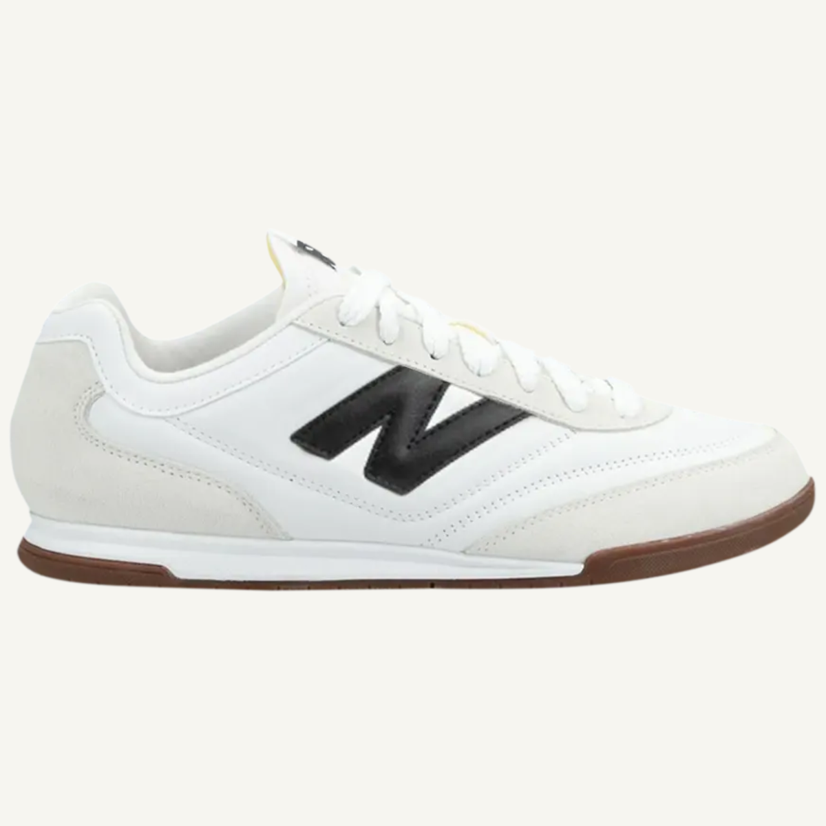 New Balance Men's White RC42 'White Reflection' Sneakers, URC42LA
