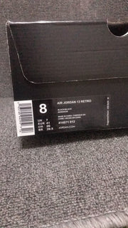 Air Jordan 13 Retro Cap and Gown Black Sneakers