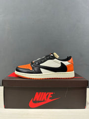Jordan Air Jordan 1 Low Golf Shattered Backboard Black Orange