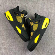 Jordan Air Jordan 4 Thunder Black Yellow Sneakers