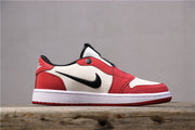 Nike Air Jordan 1 Low Red White Black Sneakers