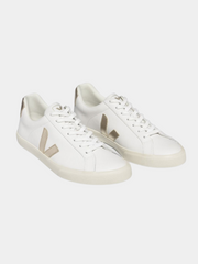 ESPLAR LEATHER WHITE PLATINE