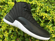 Jordan Air Jordan 12 Black Nylon High-Top Sneakers