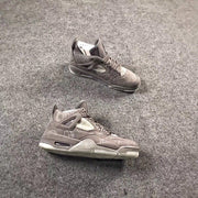 Jordan 4 KAWS Sample High-Top Sneakers in Grey