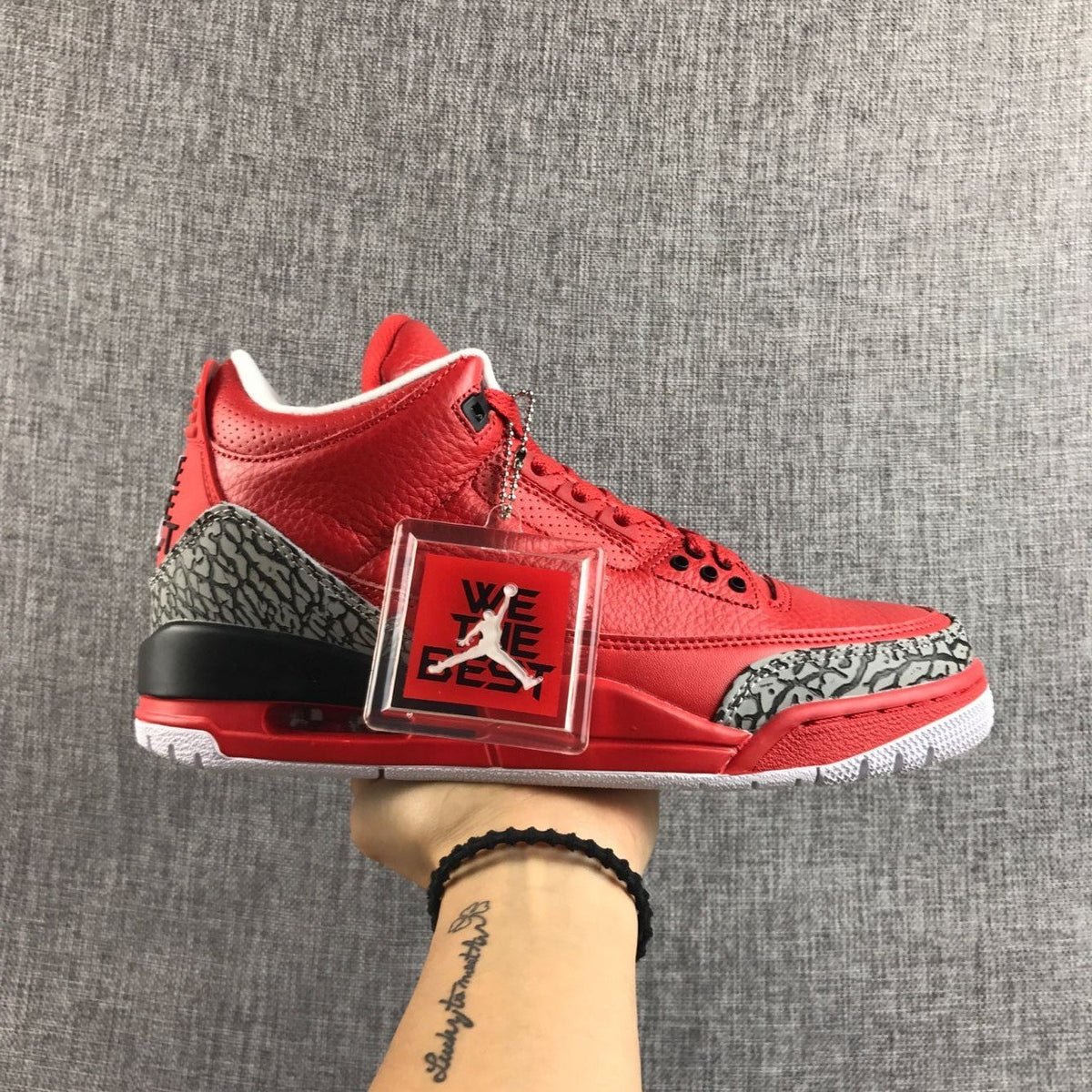 Jordan Air Jordan 3 Retro OG Red High-Top Sneakers