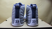 Air Jordan 12 GreyBlue High-Top Sneakers
