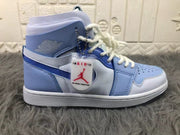 Jordan Air Jordan 1 Zoom CMFT High-Top Sneakers Blue White