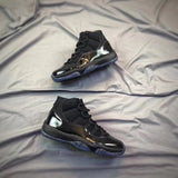 Air Jordan 11 Cap and Gown Black High-Top Sneakers