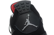 Jordan 4 Retro Black/Red Basketball Shoes