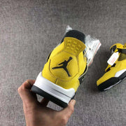 Jordan Air Jordan 4 Lightning Yellow Black Sneakers