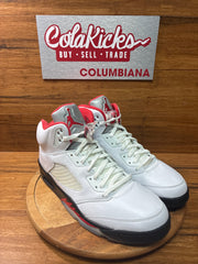 Jordan 5 Retro Fire Red Silver Tongue (2020)