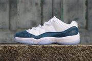 Air Jordan 11 Low Navy Snakeskin Sneakers