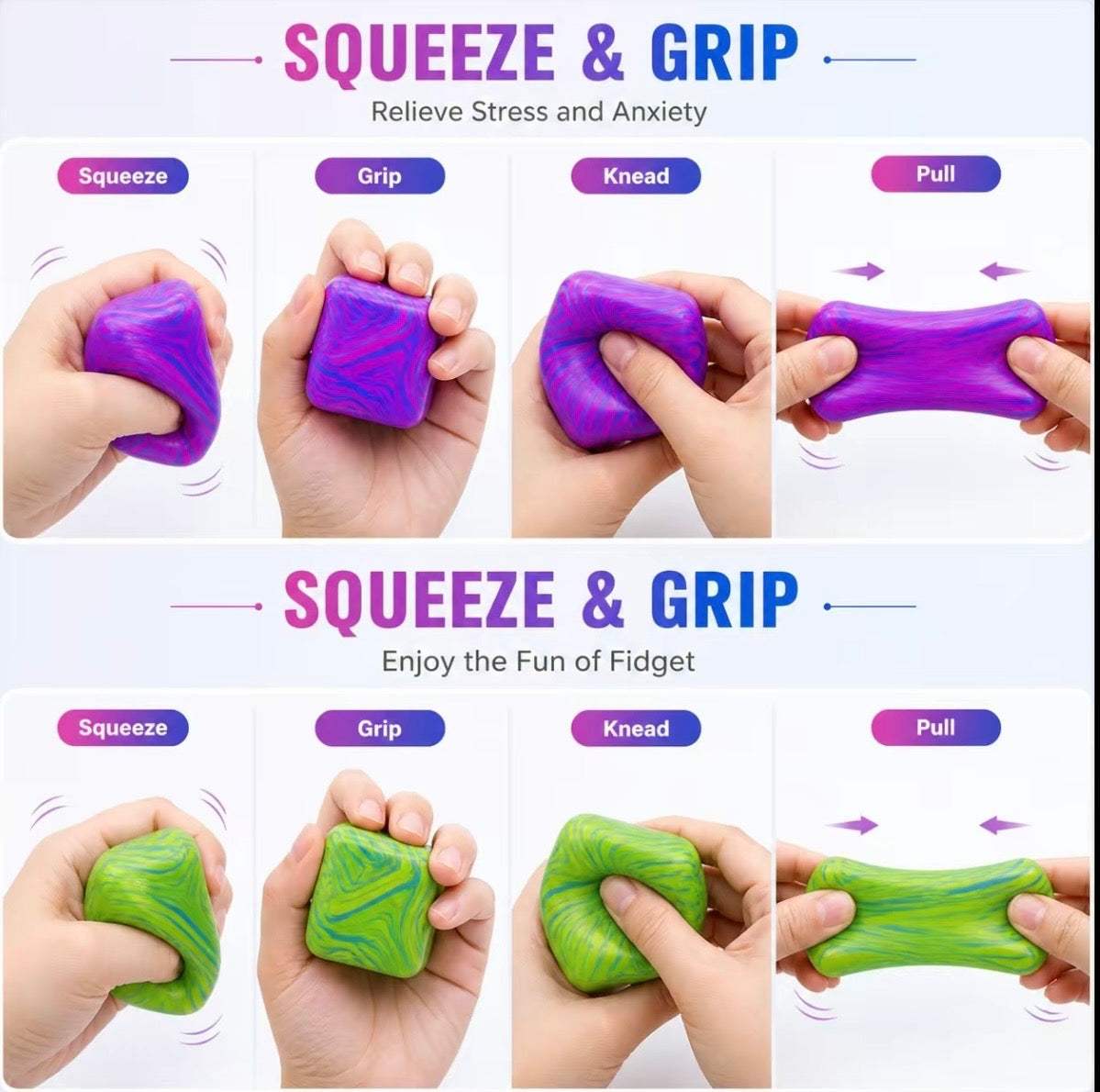 Swirl Nice Cube Ice Sugar Ball - Thick Glue/Gel