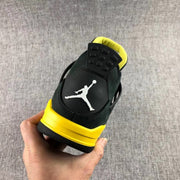 Jordan Air Jordan 4 Thunder Black Yellow Sneakers