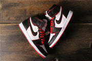 Air Jordan 1 Retro High OG Black Red White Sneakers