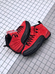 Jordan Air Jordan 12 Reverse Flu Game Red Black CT8013-602